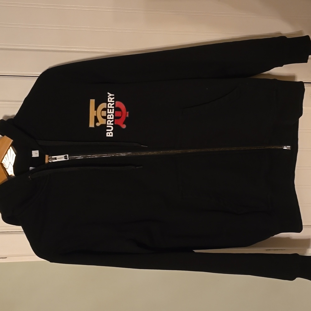 Burberry Full Zip Hoodie Men S EUC